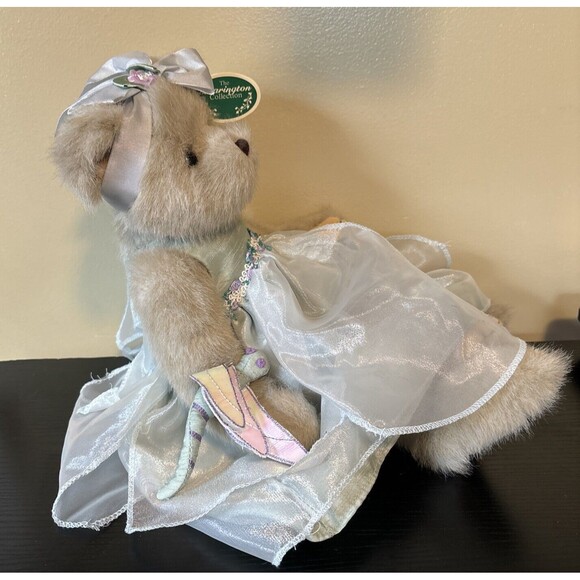 RARE The Bearington Bear Felicia and Flutterwings #1615 Wind UP Musical BearNWT - Picture 13 of 16